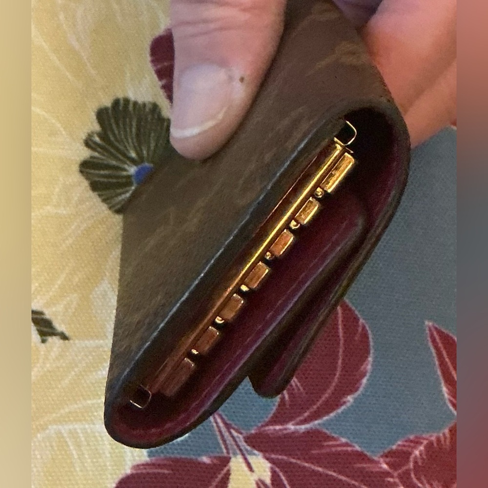 LV Luxury Brown Monogram Wallet Key Holder - Picture 6 of 8